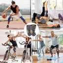 5 x APEXUP Compression Knee Brace for Women, Copper Compression Sleeve for Knee Support, Arthritis Pain Relief, Meniscus Tear, ACL, Running (Small, Yellow+Black)