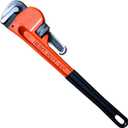 Kmiles 24-Inch Heavy Duty Pipe Wrench, Adjustable Plumbing Wrench, Forged Cast Steel Jaw, I-Beam Handle, Ideal for Plumbers, Pipe Fitting & Home Repair