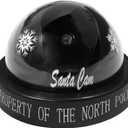 Santa Cam, Santa Camera - Santa Cam Ornament with Realistic Flashing Red Light for Fun Indoor and Outdoor Decoration