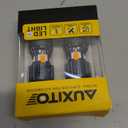 AUXITO CANBUS 3157 LED Bulbs Amber Yellow with Built-in Resistor 3156 3457A 4057 4157 Anti Hyper Flash Error Free Front Rear Turn Signal Lights and Blinker Maker DRL Parking Lights, Pack of 2