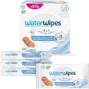 WaterWipes Sensitive+ Newborn & Baby Wipes, 3-In-1 Cleans, Cares, Protects, 99.9% Water, Unscented & Hypoallergenic, Count of 240 (Pack of 4)