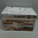 Toaster 2 Slice Retro Stainless Steel with 1.5 Extra Wide Slots Bagel, Defrost, Reheat, Cancel Functions, 6 Bread Shade Settings, Removable Crumb Tray, Yellow