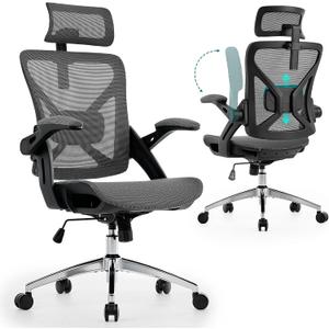 Executive Office Chairs Gaming Chairs with Headrest Lumbar,Grey Home Desk Chairs Gaming Chairs for Adults Ergonomic Computer Chair for Bedroom Comfortable Office Chair, Standard, 
Product Dimensions	20.9"D x 25.6"W x 42.7"H