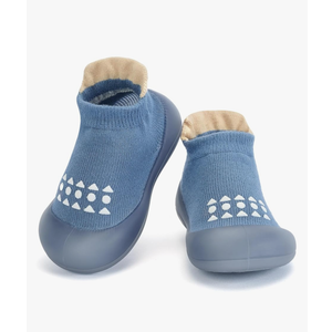 Infant Walking Shoes Baby Sock Shoes with Soft Rubber Sole, Non-Slip Toddler Slippers for boys and girls, Breathable Sneakers
