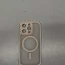 TOCOL Magnetic for iPhone 16 Pro Case, Upgraded Full Camera Protection, Compatible with Magsafe, Drop Protection, Translucent Matte Back Bumper for iPhone 16 Pro 6.3-Inch Desert