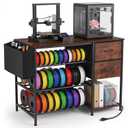 3D Printer Stand with Filament Storage Rack