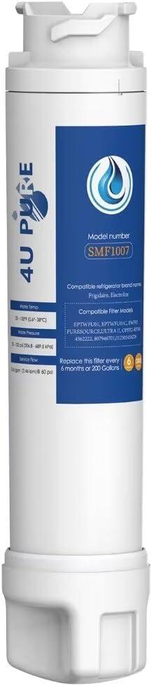 Replacement for EPTWFU01, ur Sur Ultra 2, EWF02, 012505454226, 4562222 Refrigerator Water Filter, Pack of 1 (Packaging May Vary)
