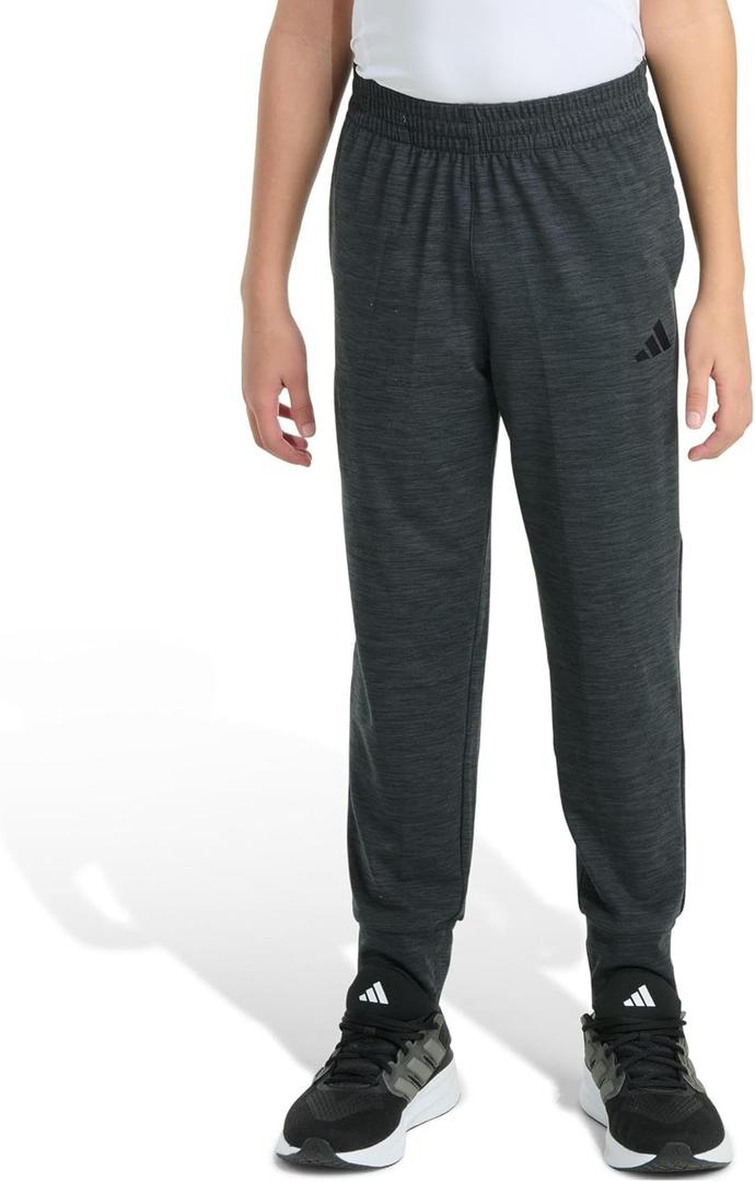 Adidas Boys All Sport Jogger (Grey/Black Melange) S