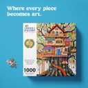Cross & Glory Jigsaw Puzzles 1000 Pieces for Adults | Fantastical Treehouse Escape | Whimsical Art | Whimsical 1000 Piece Puzzle for Adults | Vibrant Treehouse Puzzle | Satin Finish | 20x27 Inches
