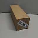 Placemats for Round Table Set of 4, Faux Leather Wedge Shaped Place Mats for Dining Table, Heat Resistant Washable Wipeable Table Mats Reversible, Dark Brown/Black