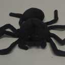 JOSON Halloween Spider Plush Toy, Super Soft Stuffed Animal Plush Doll, Party Decoration for Boys and Girls (Medium-9.8in x 15.7in)