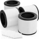 4Packs AP2303 Replacement Filter Compatible with KOIOS AP2303 Air Cleaner Purifier with 8pcs Aroma Pads