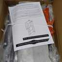 Free Standing Towel Rack for Bathroom, 3 Tier Metal Blanket Rack with Shelf, Blanket Drying and Display Rack for Oversized Bath Towels Bathroom Accessories, Next to Tub or Shower, Black