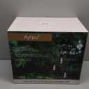 AYTPU Solar Powered Led Chandelier Lights Outdoor Waterproof Hanging, Solar Light for Shed Interior, Gazebo, Home, Garden, Backyard, Pergola, Tree, Canopy, Window Decor (3Pcs LED Bulb)