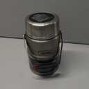 THERMOS Stainless King Vacuum-Insulated Food Jar with 2 Storage Container Inserts, 47 Ounce, Matte Steel