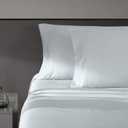 Vera Wang - King Sheet Set, Luxury Sateen Cotton Bedding, 800 Thread Count, Soft & Smooth Room Essentials (Pale Blue, King)