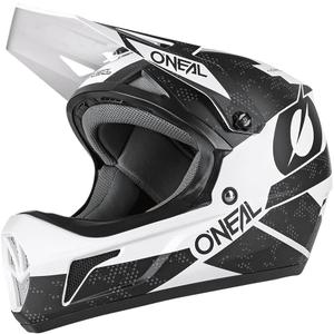 O'NEAL Sonus Deft Mountain Bike Helmet (Large, Black/White)
