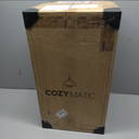 3 Tier Round Nightstand with Drawer, Ginger Yellow Round Side Table Small Plastic Storage End Table Suitable for Bedroom, Living Room, Bathroom (Ginger Yellow)