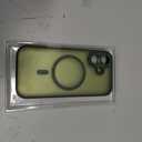 TORRAS Magnetic Shockproof for iPhone 17 case with Camera Control, [12FT Military Grade Drop Protection][Fit for MagSafe], Slim Translucent Anti-Fingerprint & Soft Touch Case for iPhone 17, Black