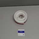 GroTheory 2 Pack Door Draft Stopper, Under Door Sweep for Exterior & Interior Doors, Weather Stripping Door Seal, Garage Window Blocker Noise Cold Air Insulation, Draft Guard White 2" W x 39" L