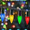 240 LED C6 Christmas Lights Outdoor, 78FT Super Long Christmas String Lights with 13 Modes & Timer, Waterproof Fairy Twinkle Light Plug in for Indoor Tree Garden Party Xmas Decorations (Multicolor)