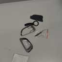 Alloy Car Key Case Rings Cover Holder for BMW 1 3 5 7 Series 530 F48 X1 X2 X3 X4 X5 X6 Classic Engine Head Concept (A Style Glod)