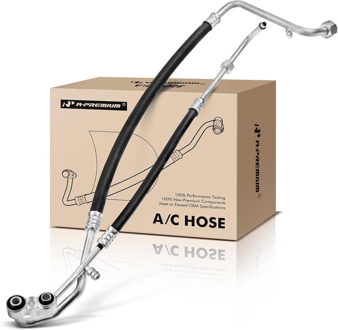 A-Premium A/C Suction and Discharge Line Hose Assembly Compatible with 1994-1995 - Chevrolet, GMC Models - Blazer, Tahoe, C1500/C2500/K1500/K2500 Suburban, C3500/K3500