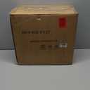 vivorug Washable Rug, Ultra Soft Area Rug 8x10, Non Slip Abstract Rug Carpet, Stain Resistant Rugs for Living Room Bedroom, Modern Fluffy Rug (Gray/Rust, 8'x10') (Colorful/ Multi)