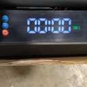 Repower Space-Saving Walking Pad with Incline 7%/2%, Full-Freedom Portable Walking Pad Under Desk, Small Walking Pad Incline for Home and Office for 300LB Capacity (Orange)