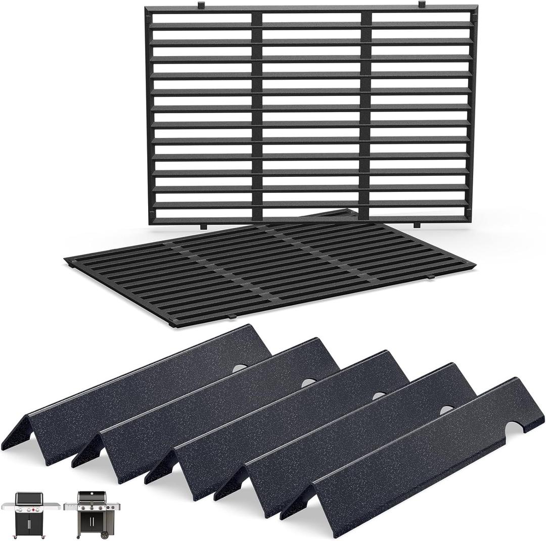 Genesis II Flavorizer Bars Replacement Parts, Genesis II Grill Grate for Weber Genesis II Grill Parts - 66795 66095 Parts for Weber Genesis II 300 Series ii E/S-310 ii E/S-315 ii E/S-335 ii SE-335
