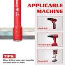 Goldblatt 10PCS 1/4" Diamond Drill Bits, 6mm Diamond Hole Saw Kit for Porcelain Tile Ceramic Concrete Granite Marble Hard Materials (not for Wood)