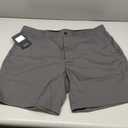 PULI Men's Golf Dress Shorts Flat Front Hybrid 7 Inch Lightweight Quick Dry Chino Casual with Pockets, 34 size