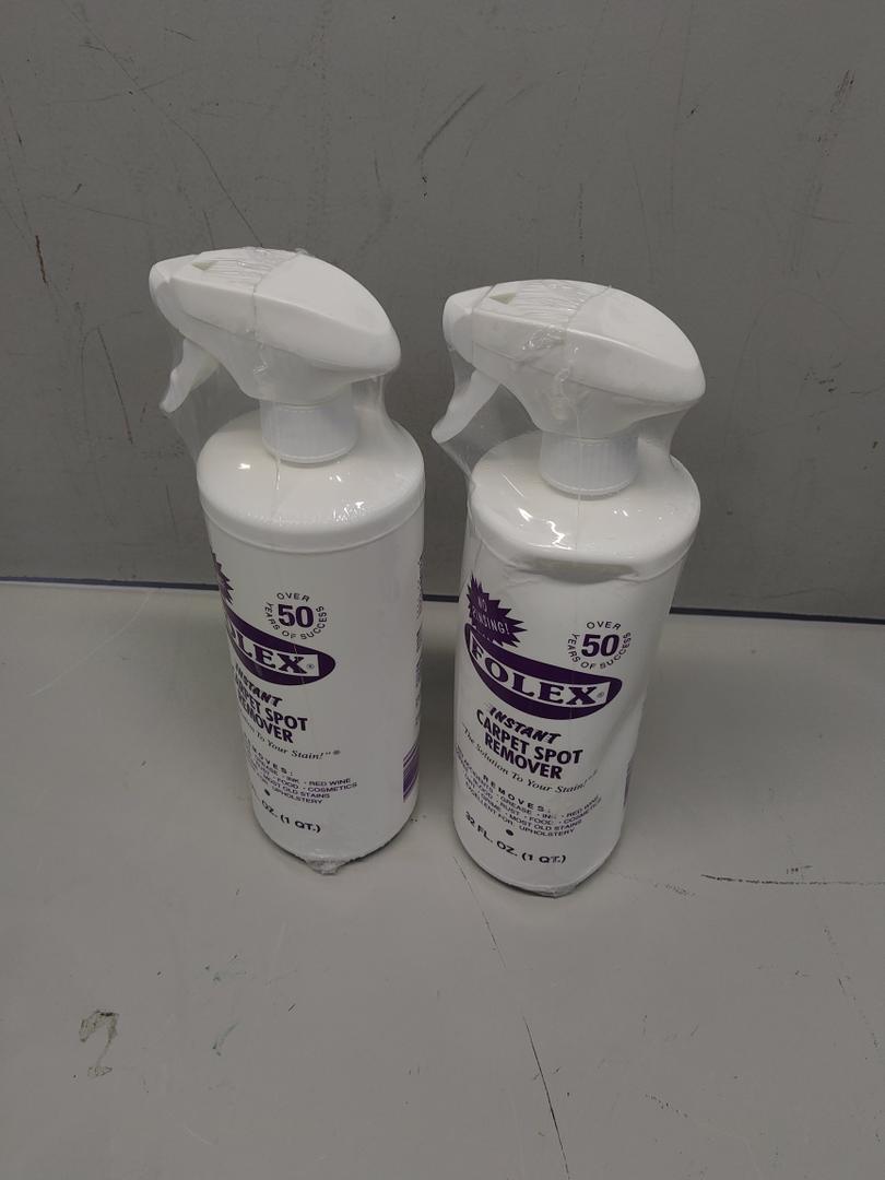 FOLEX Instant Carpet Spot Remover, 32oz 2 Pack