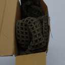 MIULEE Set of 2 Waffle Bathroom Rugs, Super Absorbent Non Slip Bath Rugs, Washable Bath Mats with Tassels, Ultra Soft Rubber Backed Shower Mats for Bathroom Floor, Tub, Christmas Green, 17x24 Inch