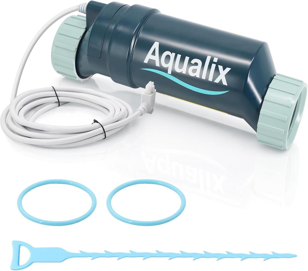 Aqualix Salt Cell Replacement for Hayward T-Cell-5 / W3T-Cell-5, 20,000 Gallon In-Ground Pool Salt Chlorination Cell, Compatible with AquaRite, SwimPure Plus, AquaRite Pro, ProLogic, OmniLogic