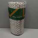 KIMODE Kitchen Mats 2PCS Cushioned Anti Fatigue Boho Kitchen Rugs and Mats Non Slip Waterproof Kitchen Mats for Floor Comfort Foam Standing Desk Mat for Home Office Sink Laundry Brown and White Decor (17.3" x 47 "+ 17.3" x 29 "--0.47 inches)