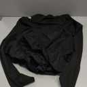 GORGLITTER Women's Long Sleeve Bubble Mini Dresses Elegant Classy Mock Neck Y2k Fall Cocktail Brunch Date Night Dresses (Black Petite)