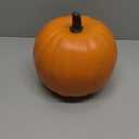Fun Express Large Foam Pumpkin Decor 9" x 8.25" - Paintable Craft Pumpkins for Halloween, Thanksgiving & Fall Decorating | Indoor Outdoor Artificial Pumpkins for Porch & Mantel