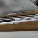 Cordless Light Filtering Mini Blind, 23 x 72 in, Pearl White