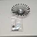 CZS 10 Inch Unbreakable Wired Trimmer Blade, Steel Wire Cutter Trimmer Head, Wire Rotary Brush Weed Trimmer Head, Weed Eater Head with Adapter Kit for Moss Grass Rust Removal