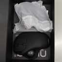 Nulea M501 Wireless Trackball Mouse, Rechargeable Ergonomic, Easy Thumb Control, Precise & Smooth Tracking, 3 Device Connection (Bluetooth or USB Receiver), Compatible for PC, Laptop, Mac, Windows.