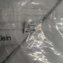 Calvin Klein boys Long Sleeve Sateen Dress Shirt, Button-down Style With Cuffs & Shirttail Hem (18, White)