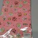 2 x RiukRaiu Christmas Cat Wrapping Paper for Kids - Pink Xmas Gift Wrap Red Green Plaid Paw Prints Gingerbread Santa Hats for Holiday Presents & Party Gifts - 4 Jumbo Sheets, 40 X 28 Inches Each