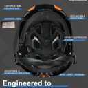 UM ULTRAMAXX ANSI Certified Type II Hard Hats Safety Helmet with EPS Liner, Adjustable 207/8 -24 3/4 / 53-63cm