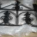 Otoolling 4 Pcs Halloween Fence Decoration 19"x20", Skull
