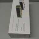 800W portable fast heating heater, multifunctional space heater with 2-level adjustable overheating, suitable for use in bedrooms, offices, and indoor environments (green)