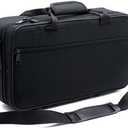 Tosnail 600D Water-resistant Foam Cotton Padded Clarinet Case, Clarinet Gig Bag