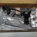 Gooseneck Tablet Holder, iPad Holder for Stroller/Treadmill/Golf Cart/Boat/Mic Stand/Wheelchair/Gym Bicycle Handlebar Clamp, Compatible with 4.7-12.9" Tablets and Phones,Galaxy, E-Readers