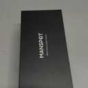 MANSPOT Manscape Groin & Body Hair Trimmer for Men, Electric Ball Pubic Trimmer Shaver,Manscape Kit with 4 Guard,Replaceable Ceramic Blade Heads,Waterproof Wet/Dry Shaver,90 Minutes Shaving (Black)