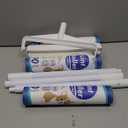 Large Lint Rollers for Carpet, 9.45'' Sticky Rollers for Floor with 360 Sheets, Extendable Long Handle Sticky Mop for Cleaning Couch, Curtains, Cars, Clothing, and Pet Hair